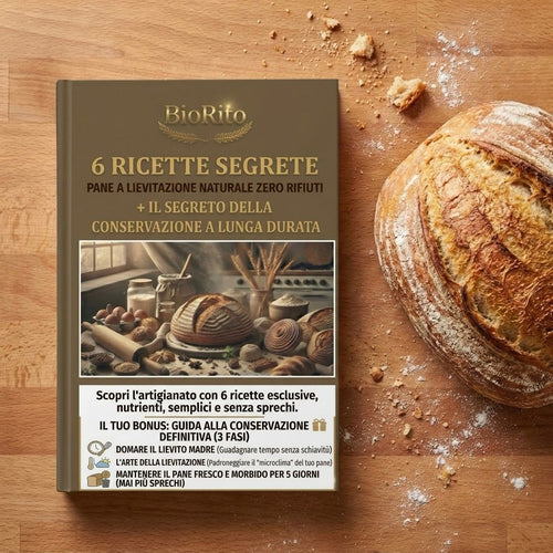 E-book: 6 Ricette segrete per un Lievito Madre "Zero Sprechi"